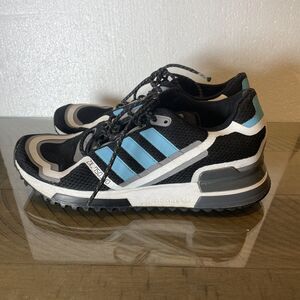 Adidas Shoes Size 7 ZX 750 HD Bright Cyan Black Low Top Casual Sneaker